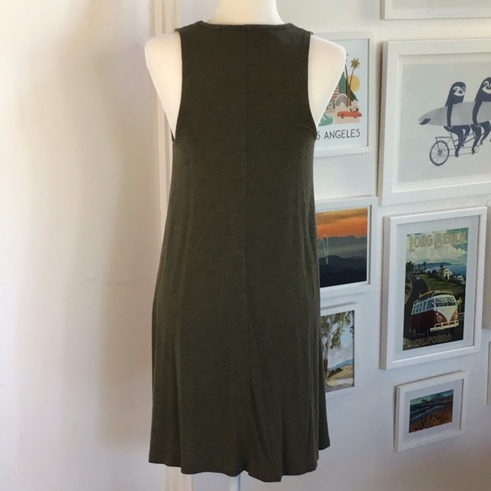 Madewell Sleeveless Racerback Tank Dress - Picture 4 of 16